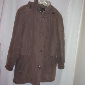 FORECASTERS SPORTS  TAN  HOODED COAT